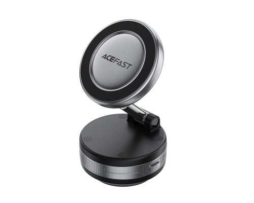 Автотримач для телефона ACEFAST E30 Electric Suction cup magnetic Phone holder, Metal Gray (6974316284864)