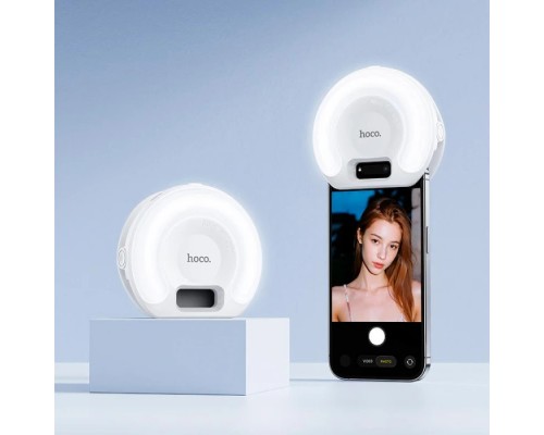 Лампа на телефон HOCO K160 Olas fill light White (6942007671774)
