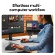 Маніпулятор миша бездротова UGREEN M751 Multi-mode Wireless Mouse Black (UGR-45792)