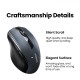 Маніпулятор миша бездротова UGREEN MU006 Ergonomic Wireless Mouse Red (UGR-25752)