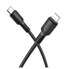 Кабель BOROFONE BX116 Certain PD charging data cable iP Black (6941991119712)