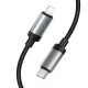 Кабель HOCO X117 Star PD27W charging data cable iP Black (6942007652520)