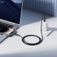 Кабель BOROFONE BX123 Leya PD30W silicone charging data cable iP Black (6941991124174)