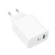 Мережевий зарядний пристрій BOROFONE BA106A Stellar PD20W+QC3.0 charger (EU) White (6941991125317)