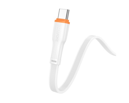 Кабель BOROFONE BX118 Esplendido 60W charging data cable C to C White (6941991120978)
