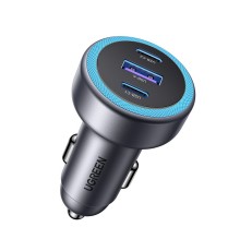 Автомобільний зарядний пристрій UGREEN EC307 30W 3-Port Fast Car Charger (UGR-45843)