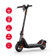Електросамокат NIU KQi3 MAX Space Gray 9,5", 450(900)W, 13Ah, 65km, 25km/h, 25%, App, 21 kg (K3T331B3E11)
