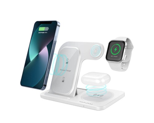 Бездротовий зарядний пристрій WUW-C250 3 in 1 desktop foldable wireless charger (WUW--C250)