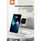 Бездротовий зарядний пристрій WUW-C250 3 in 1 desktop foldable wireless charger (WUW--C250)