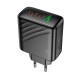 Мережевий зарядний пристрій HOCO CS26A Article PD45W(2C1A) charger Black (6942007639811)