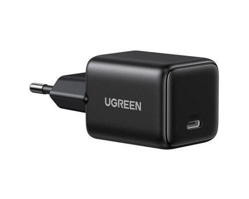 Мережевий зарядний пристрій UGREEN X513 30W USB-C GaN Fast Charger EU Black (UGR-65007)