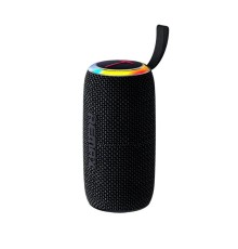 Портативна колонка REMAX RB-M82 Party Light Portable Wireless Speaker, 2*7W, Black (6954851237150)