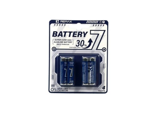 Батарейка REMAX Super Core LR03/AAA Alkaline Battery (4шт) (6954851262992)