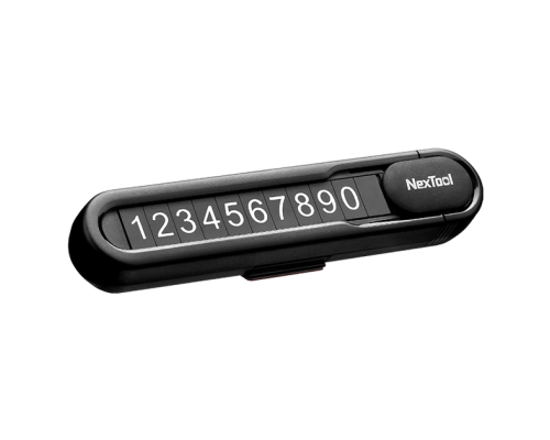 Паркувальна карта Xiaomi NEXTOOL Multifunctional Parking Sign Black (NE20140)