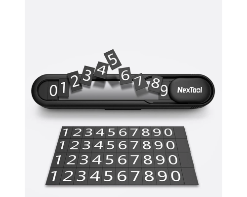 Паркувальна карта Xiaomi NEXTOOL Multifunctional Parking Sign Black (NE20140)