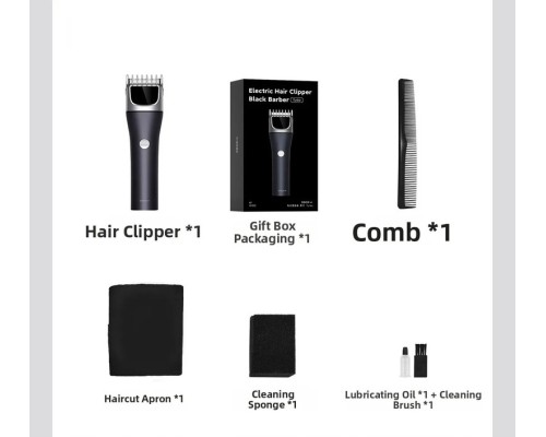 Машинка для стрижки Xiaomi DOCO Electric Hair Clipper · Black Knife Turbo Edition Metallic Deep Blue (HC002)