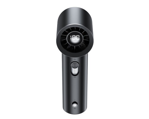 Вентилятор ACEFAST YF1 1800 mAh LED-дисплей mini handheld fan Black (6974316286653)