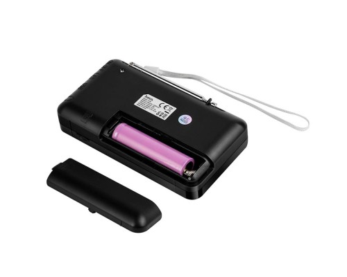 Портативне радіо HOCO HI50 Portable radio, 5W, Black (6942007664202)