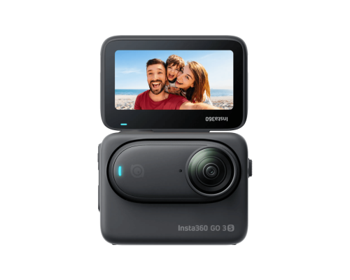 Екшн-камера Insta360 GO 3S Standard Edition Midnight Black 128 GB (6970357857494)