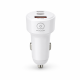 Автомобільний зарядний пристрій WUW-C244 USB20W+PD20W+PD15W White (C244W)