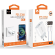 Мережевий зарядний пристрій з кабелем WUW-T79L PD 20W USB C charger with type c to type c cable (T79CL)