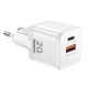 Мережевий зарядний пристрій REMAX Kings 20W A+C Charger  CA-18(AC20W)  EU-white (6954851236825)