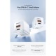 Мережевий зарядний пристрій REMAX Kings 20W A+C Charger  CA-18(AC20W)  EU-white (6954851236825)