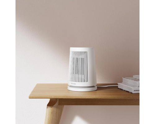 Тепловентилятор Xiaomi Mi Home Desktop Heater + (перехідник на EU розетку) (ZMNFJ01YM)
