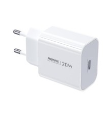 Мережевий зарядний пристрій REMAX Huiying GaN Fast Charging Charger  CA08(C20W) EU-white (6954851252054)