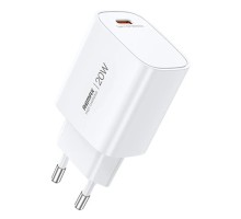 Мережевий зарядний пристрій REMAX GaN Fast charging 1C Charger U187-C20W  EU (6954851247166)