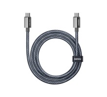 Кабель REMAX Phantom  aluminum alloy light fast charging braided data cable 1.2M  CB01(C-C) (6954851235071)