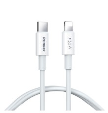 Кабель REMAX  Dofon Series 30W PD Fast Charging  Data Cable 1M RC-C026   (C-L) White (6954851201465)
