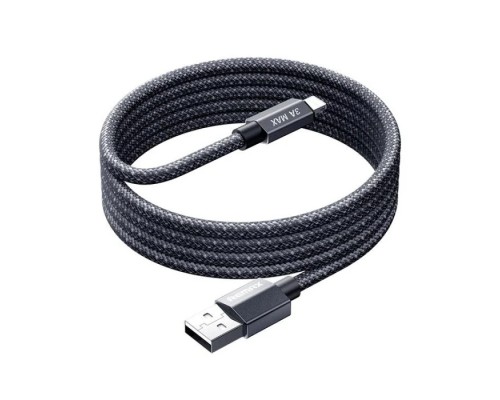 Кабель REMAX Phantom  aluminum alloy light fast charging braided data cable 1.2M CB01(A-L) (6954851235064)