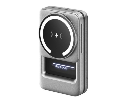 Бездротовий зарядний пристрій REMAX 22.5W 3 in 1 upgrade free with built-in night light foldable magnetic wireless charger CW10 Black (6954851263432)