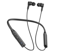 Бездротові спортивні навушники BOROFONE BE59 Rhythm neckband BT earphones Black (6974443388886)