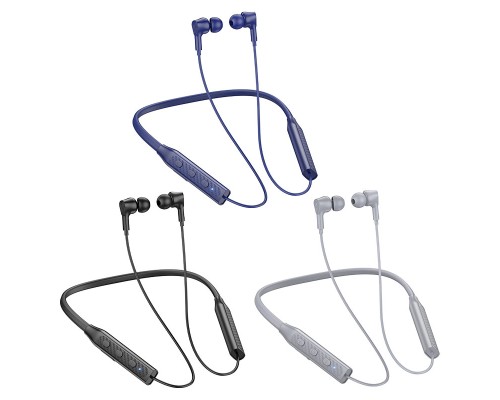 Бездротові спортивні навушники BOROFONE BE59 Rhythm neckband BT earphones Black (6974443388886)