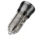 Автомобільний зарядний пристрій BOROFONE BZ25 Journey PD38W(1C1A) car charger Transparent Black (6941991106965)