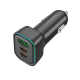 Автомобільний зарядний пристрій BOROFONE BZ28C Trophie PD60W(2C1A) car charger Black (6941991110870)