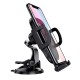 Автотримач для телефона BOROFONE BH37 Route push type suction cup car holder Black (6931474738486)