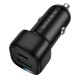 Автомобільний зарядний пристрій BOROFONE BZ34B Cloud PD38W(1C1A) car charger Black (6941991122378)