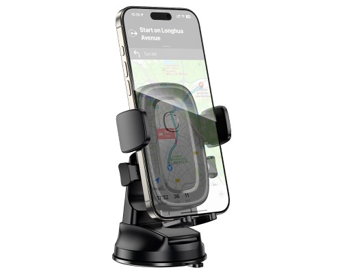 Автотримач для телефона BOROFONE BH132 Follower one-button car holder(center console) (6941991121302)