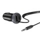 Bluetooth-ресивер BOROFONE BC64 Contento dual-port car BT receiver with built-in cable Black (6941991126567)