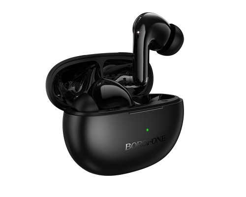 Бездротові навушники TWS BOROFONE FQ16 Star ANC+ENC smart AI translation headset(App) Black (6941991127663)