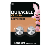 Батарейка Duracell CR2450 3V літієва (2шт) (5000394152137)