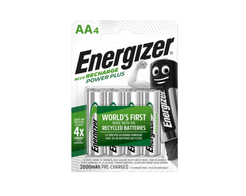 Акумулятор Energizer HR6 2000mAh Power Plus (4шт) (7638900417012)