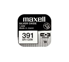 Батарейка MAXELL SR1120W/391 (1шт) (4902580132057)