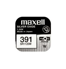 Батарейка MAXELL SR1120W/391 (1шт) (4902580132057)