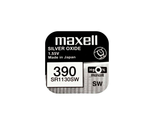 Батарейка MAXELL SR1130SW/390 (1шт) (4902580132064)