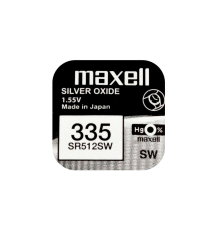 Батарейка MAXELL SR512SW/335 (1шт) (4902580132170)