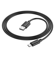 Кабель HOCO X88 Gratified charging data cable for Type-C Black (6931474783349)